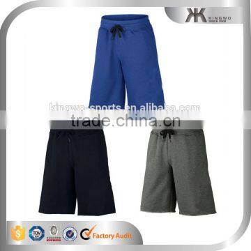 Custom sports wear causal soft plain mens basketball shorts