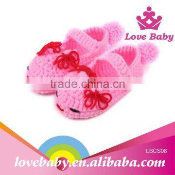 Kids Hand Made Crochet Shoes Baby Crochet Wool Shoes LBE4092742 photo-6