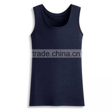 Bulk Latest Design Ladies Fitness 100 Cotton Wholesale Stringer Tank Top Women photo-4