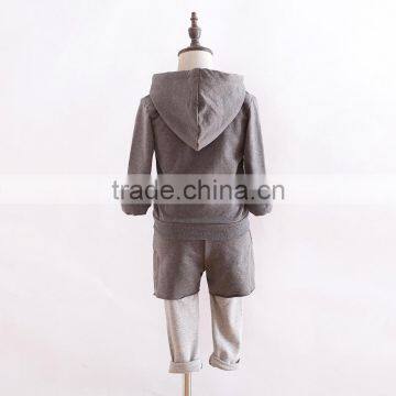 Custom Made Cotton Polyester Children Hoody Wholesale Boys Sweat Suits Custom Kids Hoodie photo-2