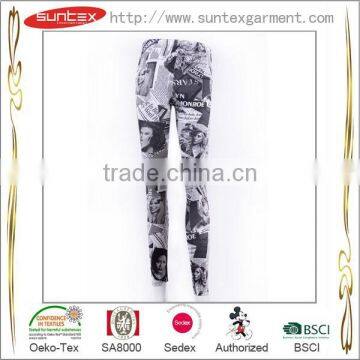 Suntex Wholesale Leggings Customized Sublimation Fashion Legging