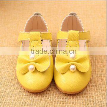 S60285B Hot Children Bowknot Girl's Beautiful Shoes photo-3