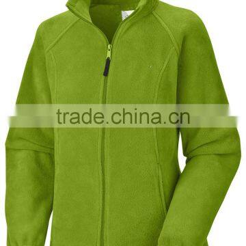 New design army green no hood high quality mens winter heavy fleece jackets