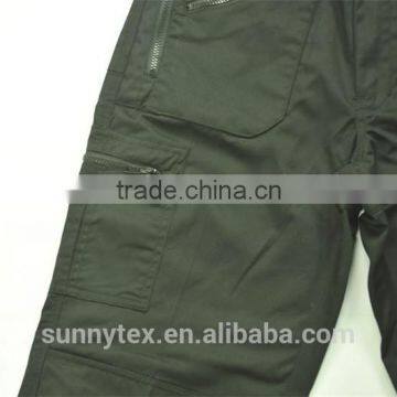 Mens Polycotton Casual Multipockets Cargo Pants Work photo-5