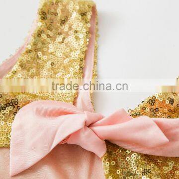 ShiJ Baby Girls Dress Set Sequin Illusion Fashion 3pcs Summer Kids Clothes photo-2