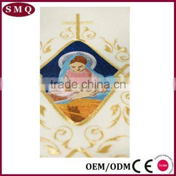 Church Design Hand Sew Trim Embroidery Chasuble photo-2