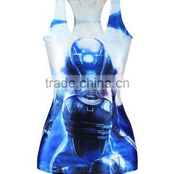Girls 3d Printed Sleeveless T Shirt Vest Tank Tops photo-5