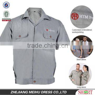 Newest Popular Men's Custom Work Short Sleeve Shirts photo-2