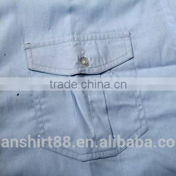 Mens Short Sleeve Formal Work Shirt photo-5