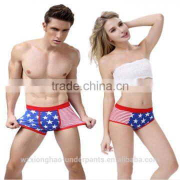 Factory Customized Hot Selling Cotton/bamboo Fashion Couple Underwear photo-3