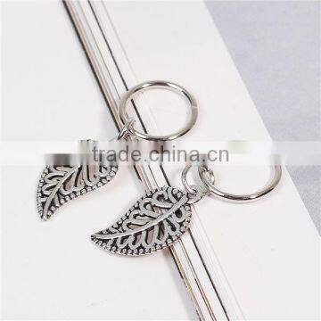 Zinc Based Alloy Hair Accessories Findings Leaf Antique Silver Decorative Headwear photo-3