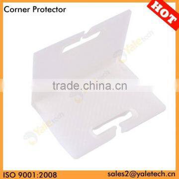 White color clear plastic corner protectors/clear plastic corner protectors/sharp corner protectors