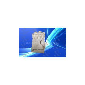 full lining white cheap canvas glove working gloves