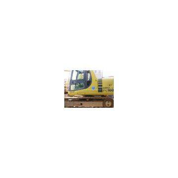 Used Komatsu excavator PC100