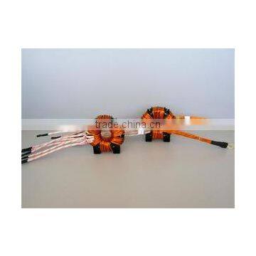 High frequency inverter welder transformers made from nanocrstalline alloy