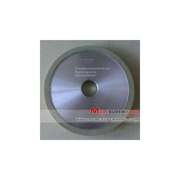 flat shaped vitrified diamond grinding wheels, ceramic bond diamond grinding wheel Cocoa@moresuperhard.com