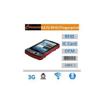 Rugged 3g Android tablet PC with fingerprint and RFID reader