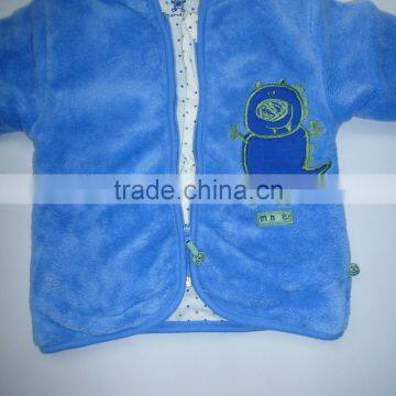 Wholesale Baby Kids Children Animal Hooded Coral Fleece Bathrobe photo-2