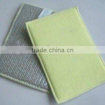 microfiber dishwashing sponges pad sponge scourer scrubbing sponges