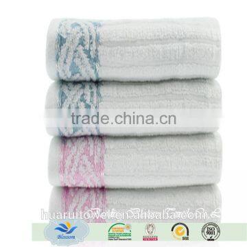 high quality jacquard quick-dry bamboo fabric hand towels