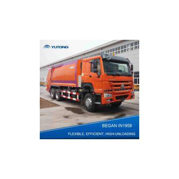 YUTONG4X2 Appearance Beautiful 6 (m3) Garbage Truck Price