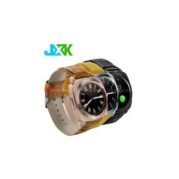 Smart watch mtk6572 bluetooth watch phone dual core for android IOS full round face watch phone X3