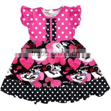 2017wholesale Halloween Girls Clothing Pumpkin Halloween Girls Dress photo-3
