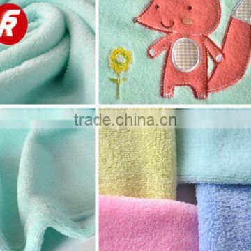 China personalized cheap Super Soft 100% Polyester Knit Pattern Baby Fleece Blanket