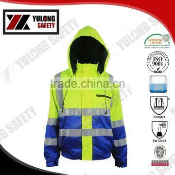 2017 Hot Sale Hi Vis Winter Jacket Made From China