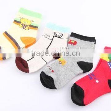 Autumn&winter High Quality 100%cotton Cartoon Cute Child Socks photo-4