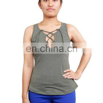 Women Sexy Crop Top Cami Sleeveless Strappy Stretchy Chill Summer Party Tank Top photo-5
