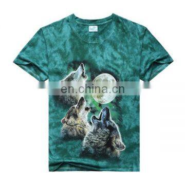 High Quality New Design luminescent t-shirts with 3d animal print