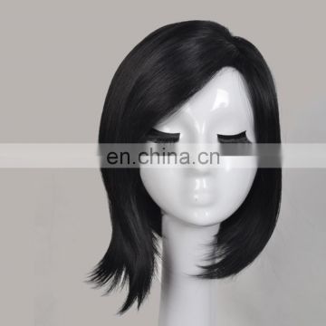 MPW-0002 carnival halloween women Short black bob party wig