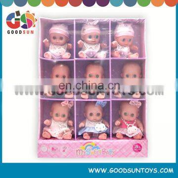 9 inch realistic baby doll newborn fashion doll laughing baby dolls