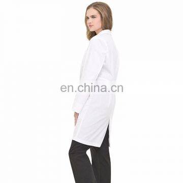 100%cotton or Polyester Cotton Hospital Nurse Uniform/ Lab Coat