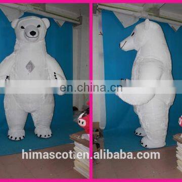 High Quality 3Hm Inflatable Panda Costume/polar Bear Mascot Costume photo-2