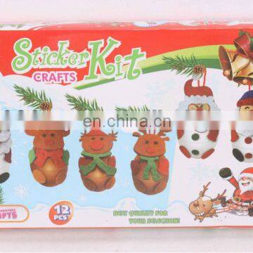 DIY Sticker Crafts Kit Christmas Decoration