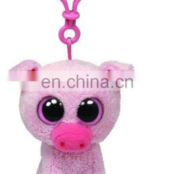 Ty Beanie Boos Baby Plush Toy the Elephant Key Buckle Pendant photo-3