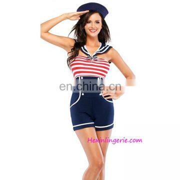 Wholesale Custom Sexy Wonder Women Stripe Sailor Moon Costume