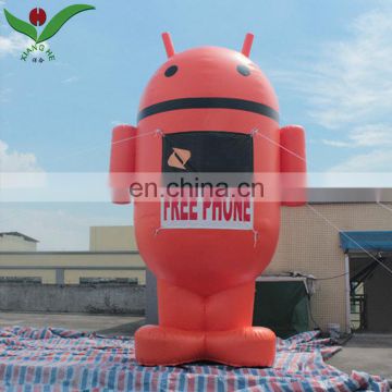 Promotion event Android model giant inflatable advertising cartoon