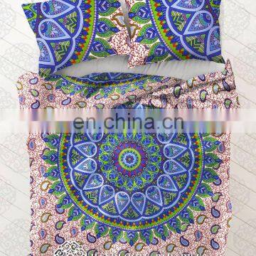 Hippie Indian Mandala Duvet Doona Cover Ethnic Quilt Cover Doona Cover With Pillow Cover Art