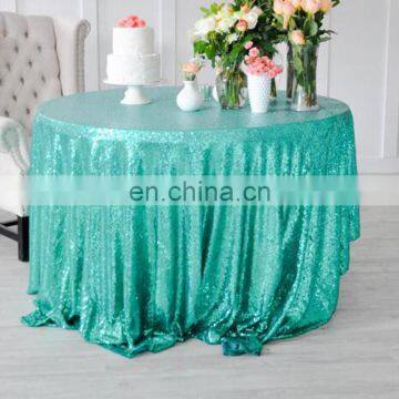 christmas elegant sequin fabric wedding tablecloths