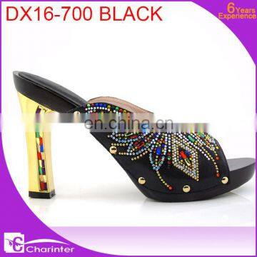 Beautiful Ladies Shoes Slipper High Heel Ladies Shoes Wholesale Italian Ladies Shoes photo-2