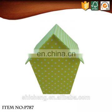 New Products 2017 House Shape Decorative Cardboard Storage Box photo-3