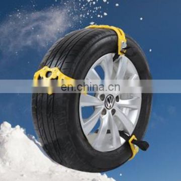 Wholesale Car Accessories Tyre Chains Car Snow Tire Anti-skid Chains For Family Car 6pcs