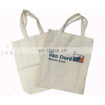 recyclable full color printing cotton shopping bag