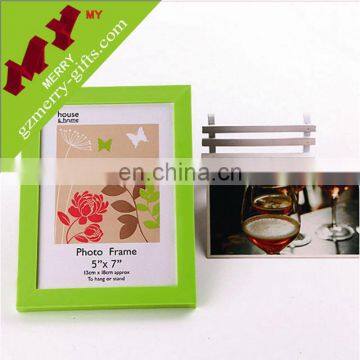 High standard colorful cheap plastic photo frame