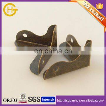 For book antique brass metal corner protector