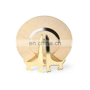 Custom High Quality Round Metal Commemorative Plates Wholesale photo-2