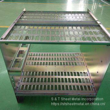 Стальной нержавеющий листметаллический ящик